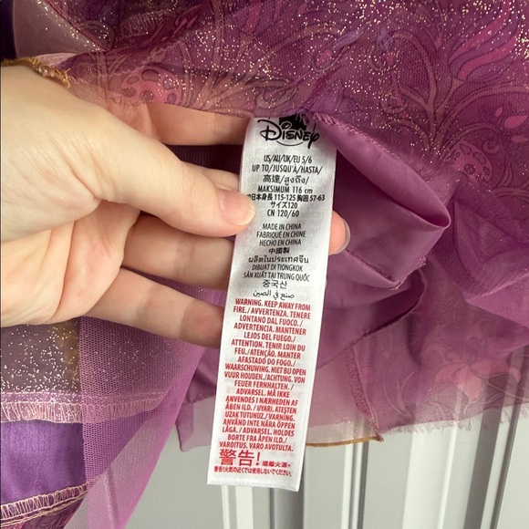 DISNEY RAPUNZEL PRINCESS DRESS - Picture 8 of 11